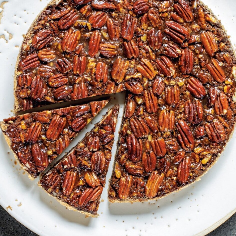 Vegan&nbsp;Whole Wheat Pecan and Maple Pie