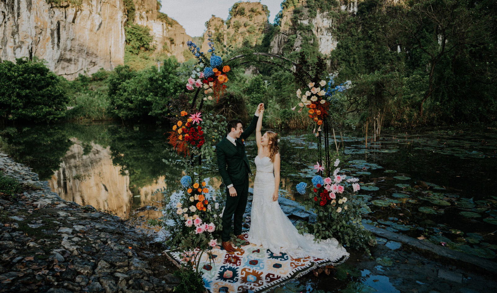 This Vegan Couple Had a Once-in-a-Lifetime Destination Wedding in Vietnam