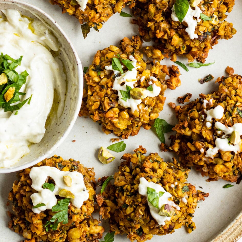 Easy Vegan Pistachio Falafel <br>