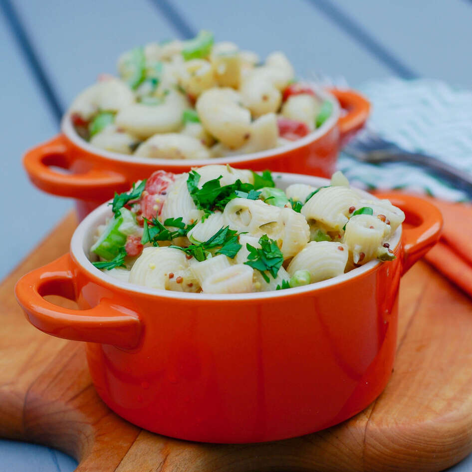 Easy Vegan Summer Picnic Pasta Salad