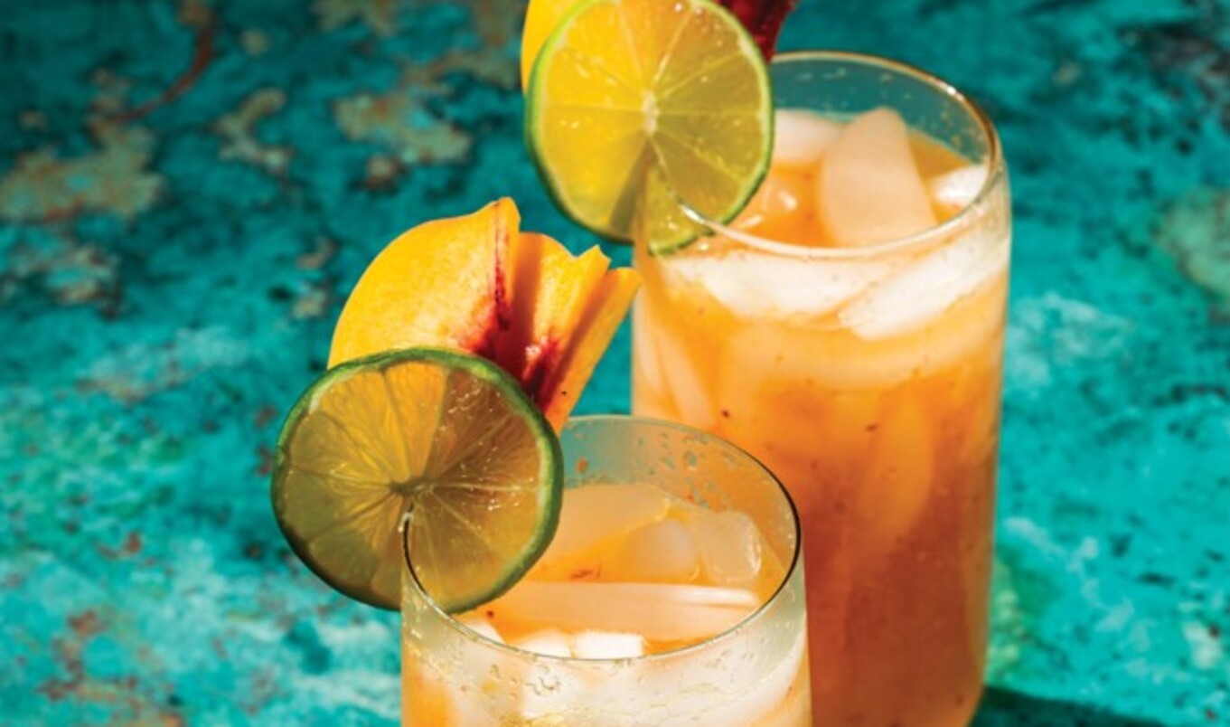 Peachy Bourbon Moscow Mule