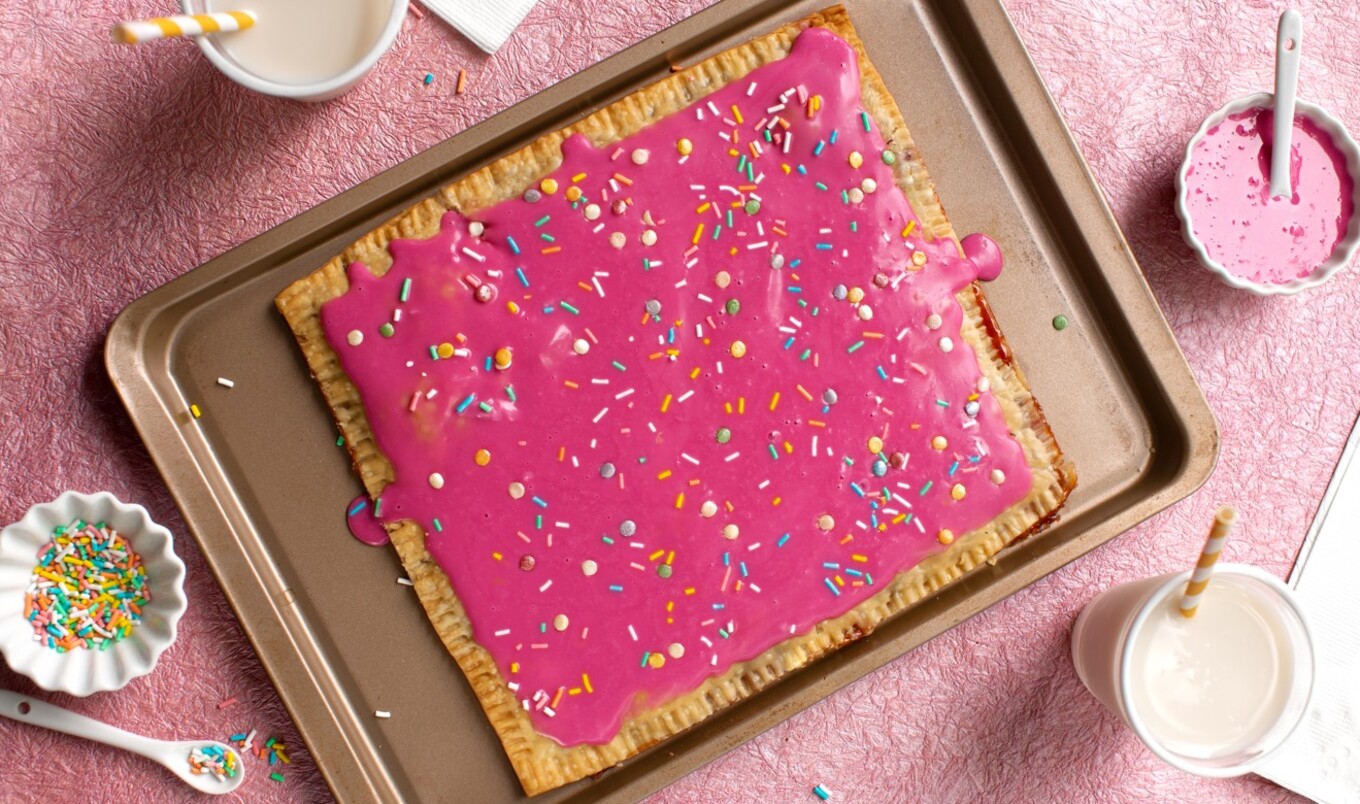 Super-Sized Fruity Vegan Pop Tart