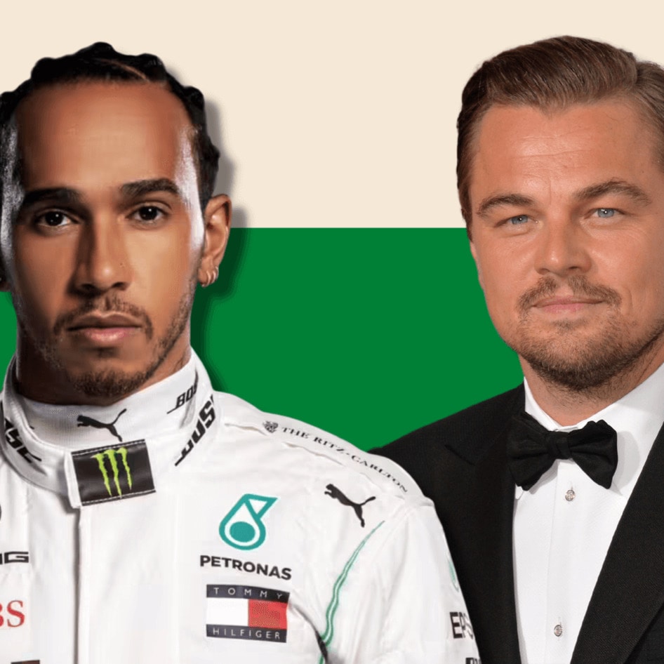 Leonardo DiCaprio, Lewis Hamilton Up the Vegan Ante With Big Investments