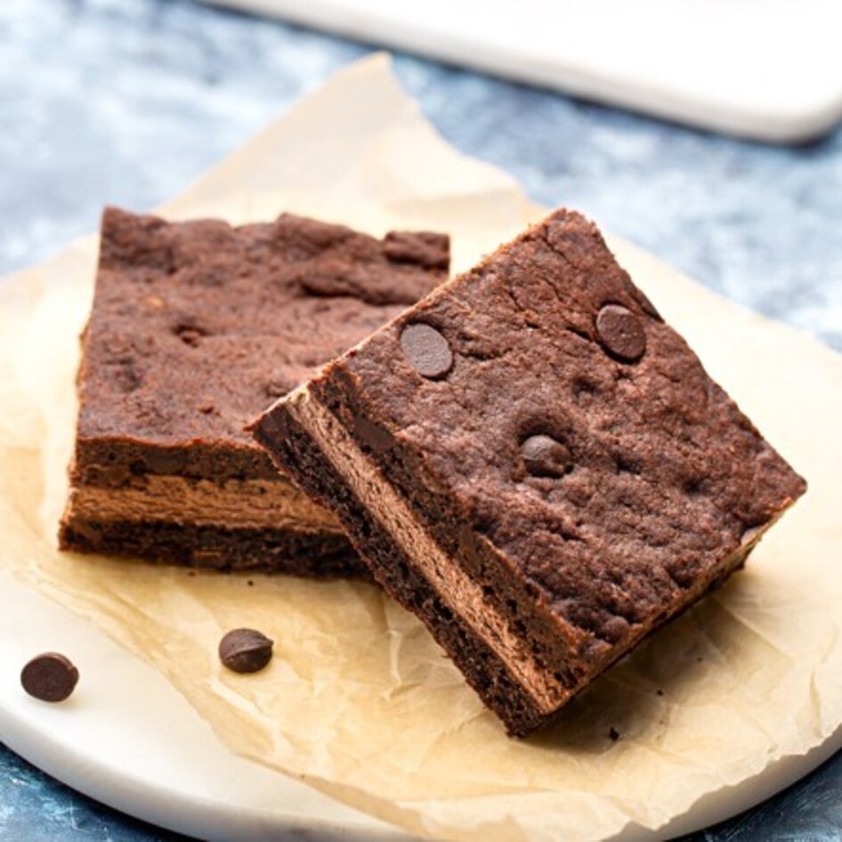 Vegan Double Dark Chocolate Fudgewiches With Ice Cream Filling