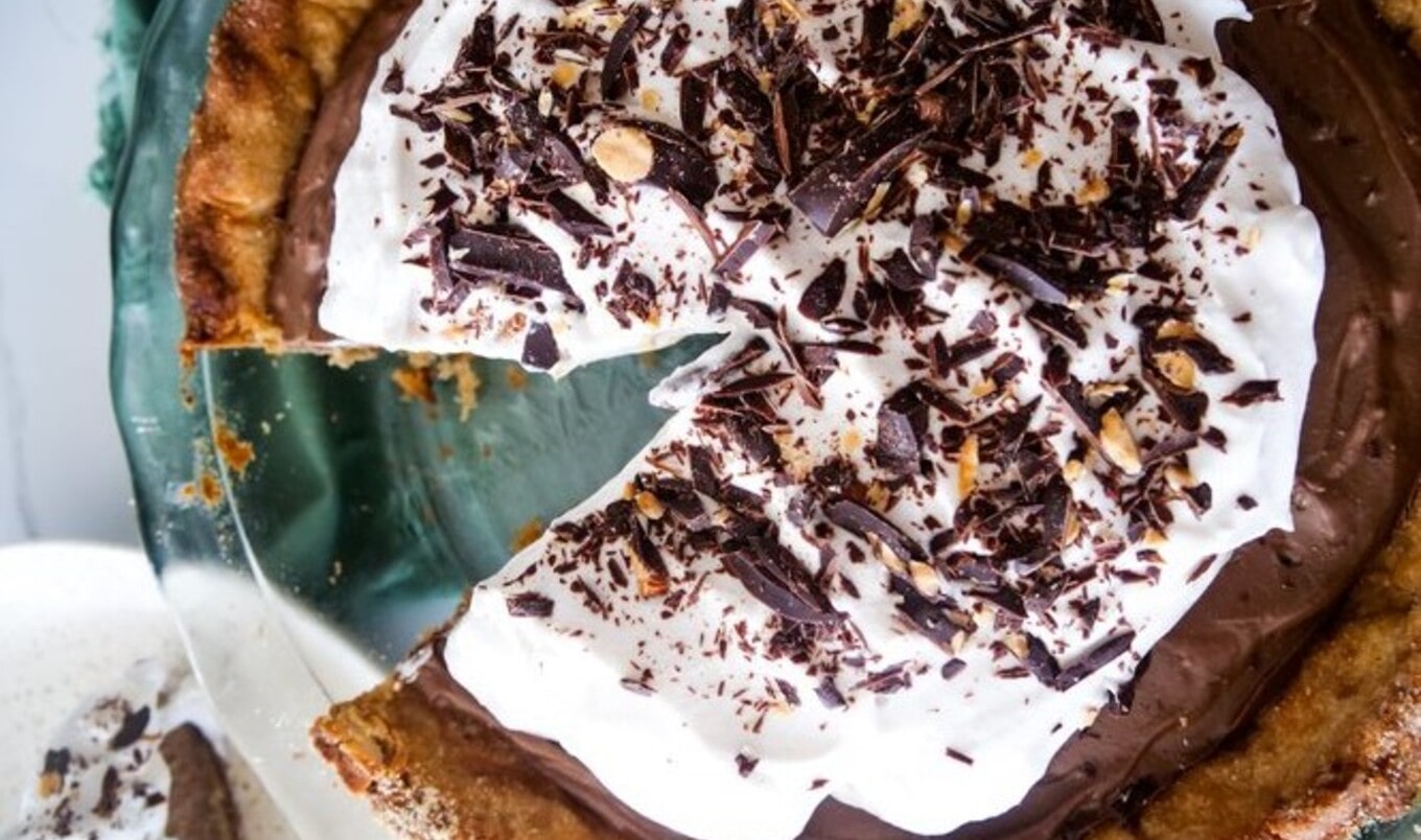 Vegan French Silk Chocolate Pie