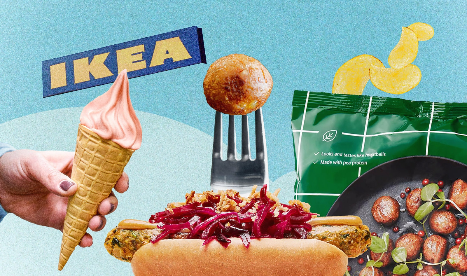 Every Vegan Thing at IKEA's Food Court and Marketplace