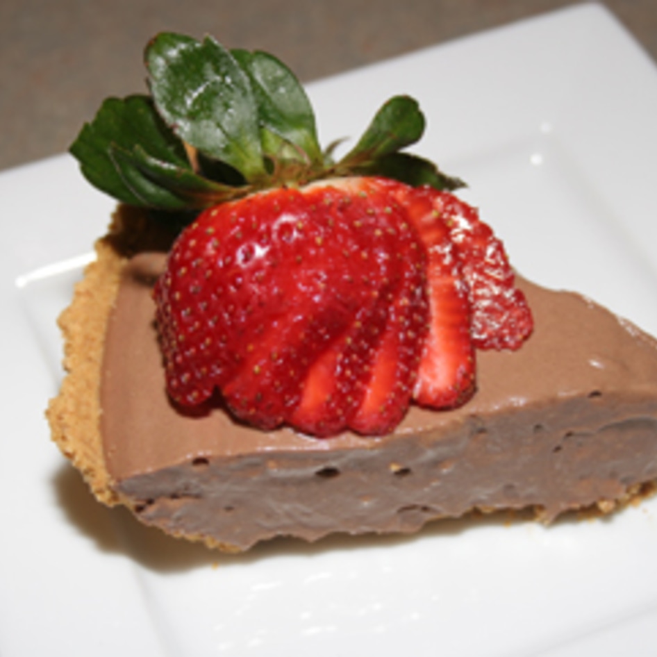 Vegan Chocolate Mousse Pie