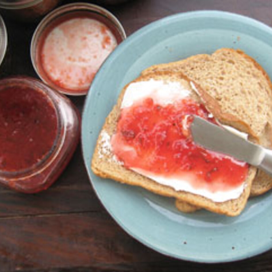 Plum Basil Jam