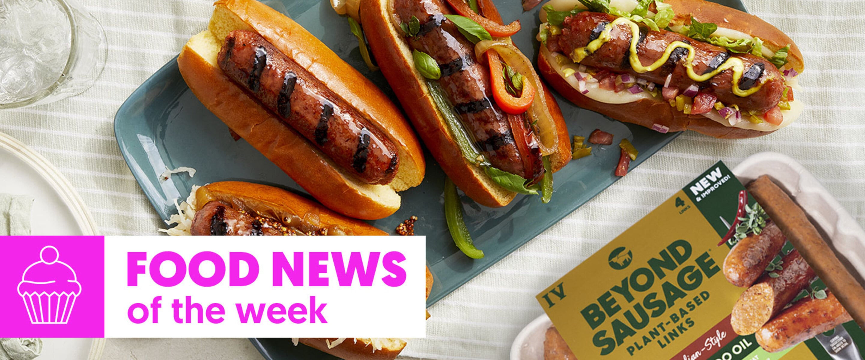 Food News of the Week: Jackfruit "McRib," Healthier Beyond Sausage, and Oatly Launches Baby Food