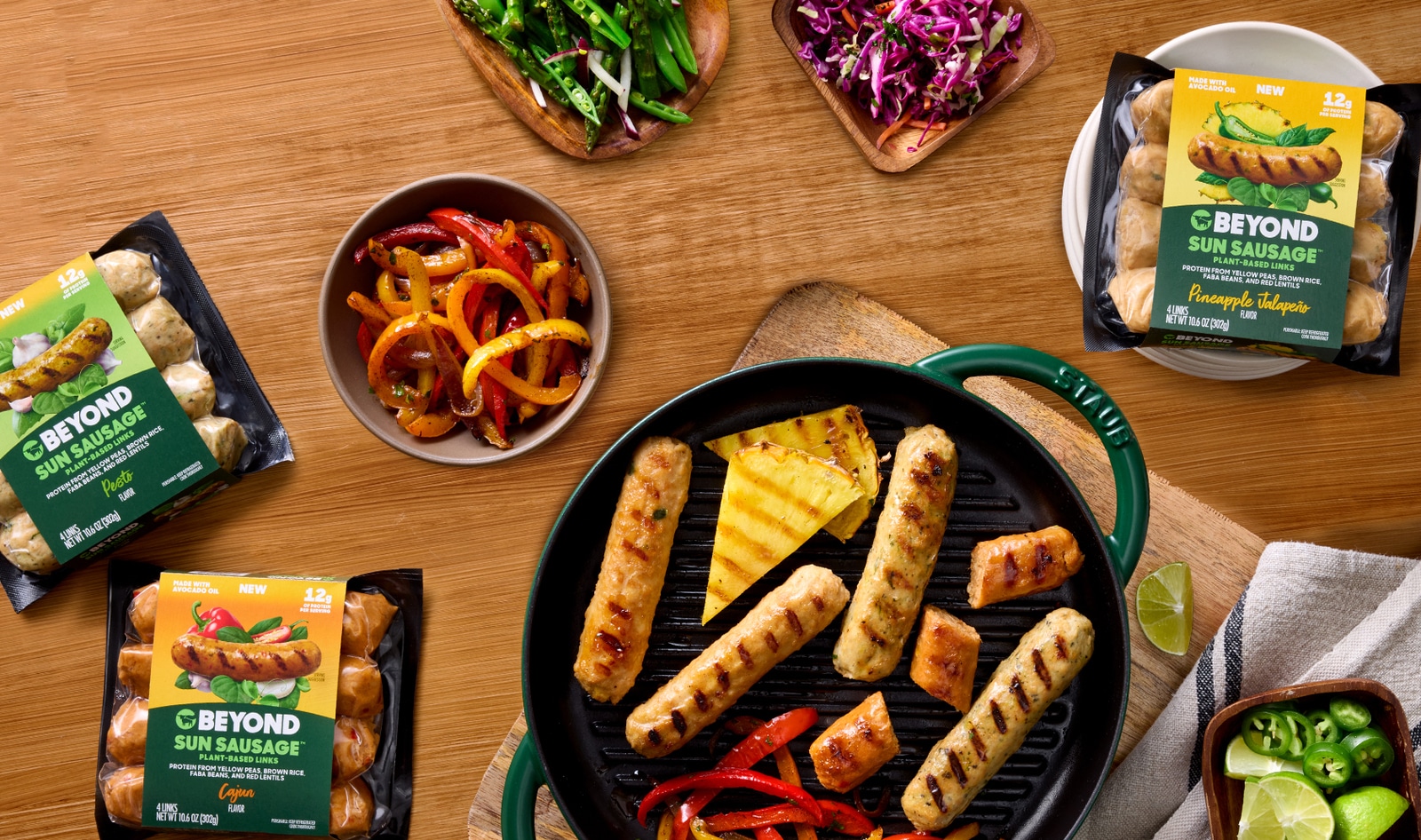 Beyond Meat Takes a Whole-Foods Detour to Replacing Meat With 3 New "Sun Sausages"