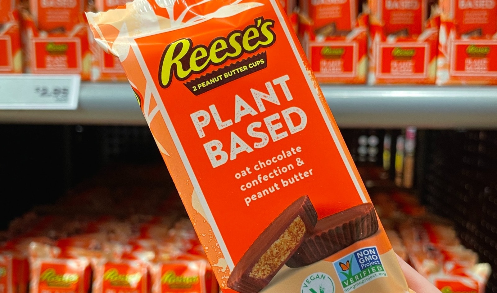 Everything Vegan at Hershey's, From Dairy-Free Reese's to Fruit Juice Gummies