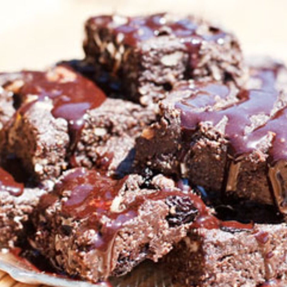 Jason Wrobel's No-Bake Vegan Fudge Brownies