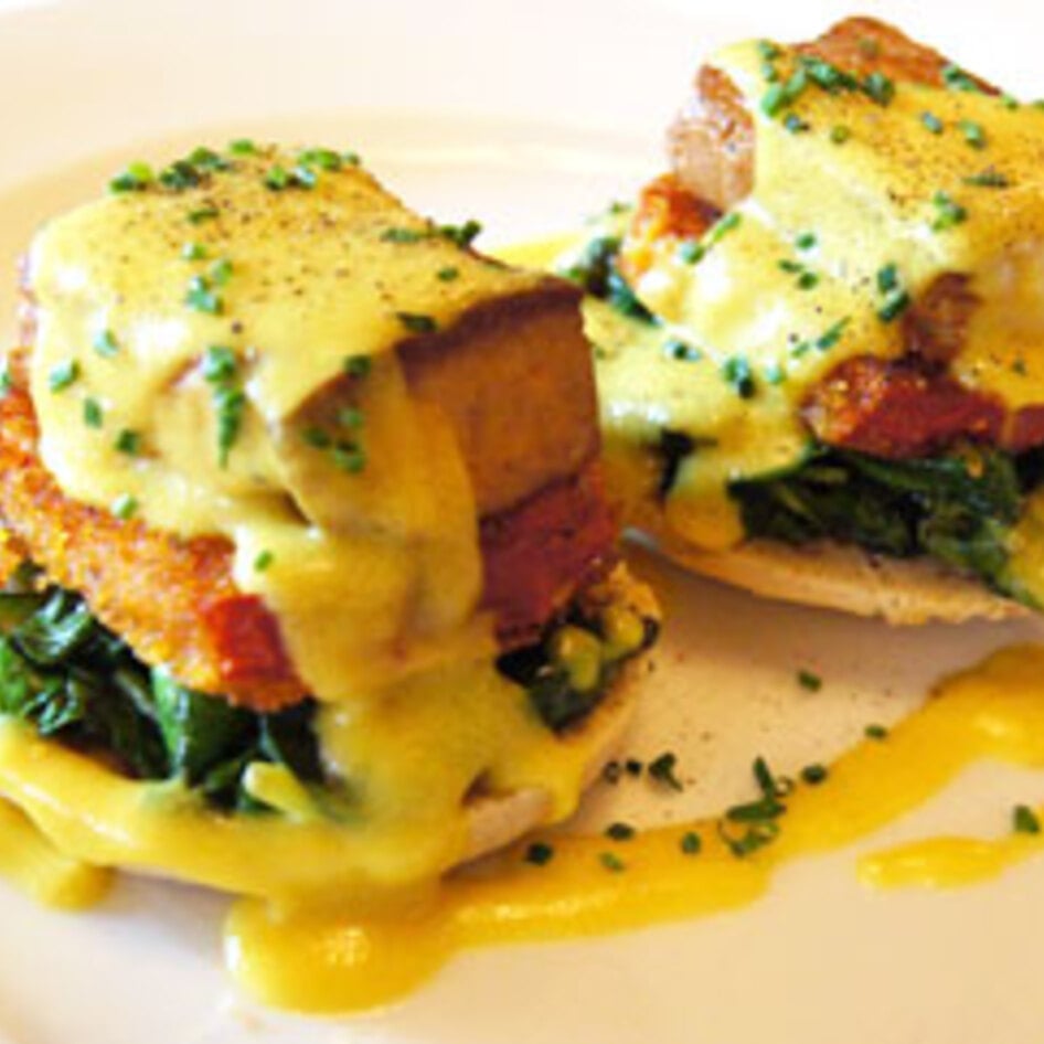 Vegan Eggs Benedict