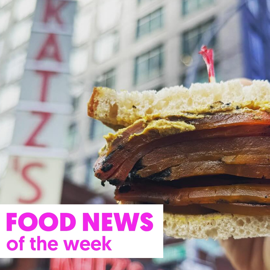 Food News of the Week: NYC’s Katz’s Deli Launches Beet "Pastrami" and Trader Joe’s Vegan Halloween Treats