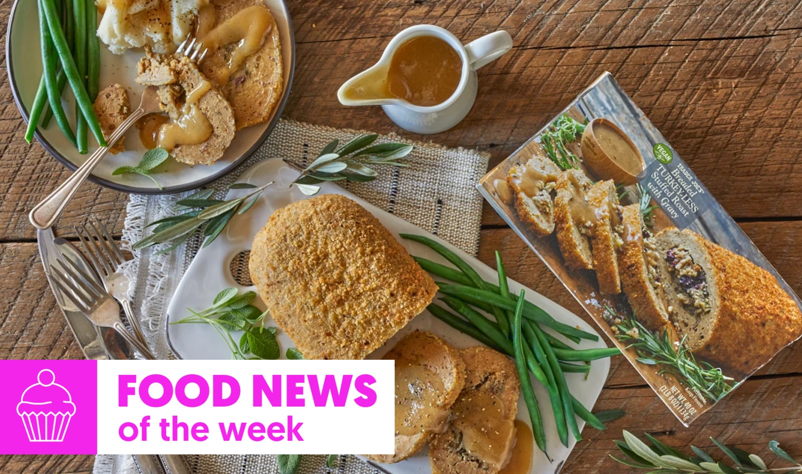 Food News of the Week: Trader Joe’s Turkeyless Roast Returns, Free Meatless Sandwiches, and Peet’s Gets Into Mocktails&nbsp;