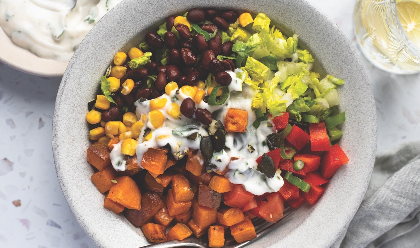 Vegan Mexican-Style Black Bean Bowl