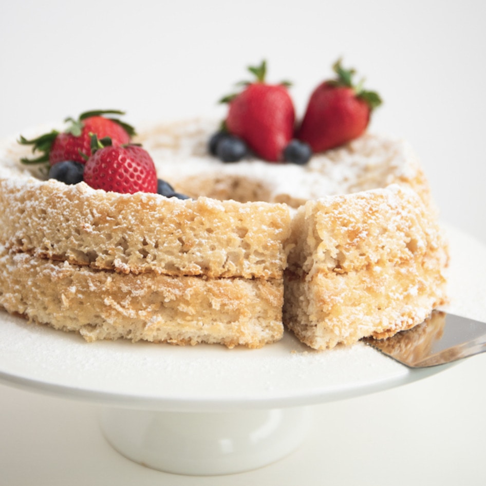 How to Make Delicious, Light, Fluffy Vegan Angel Food Cake