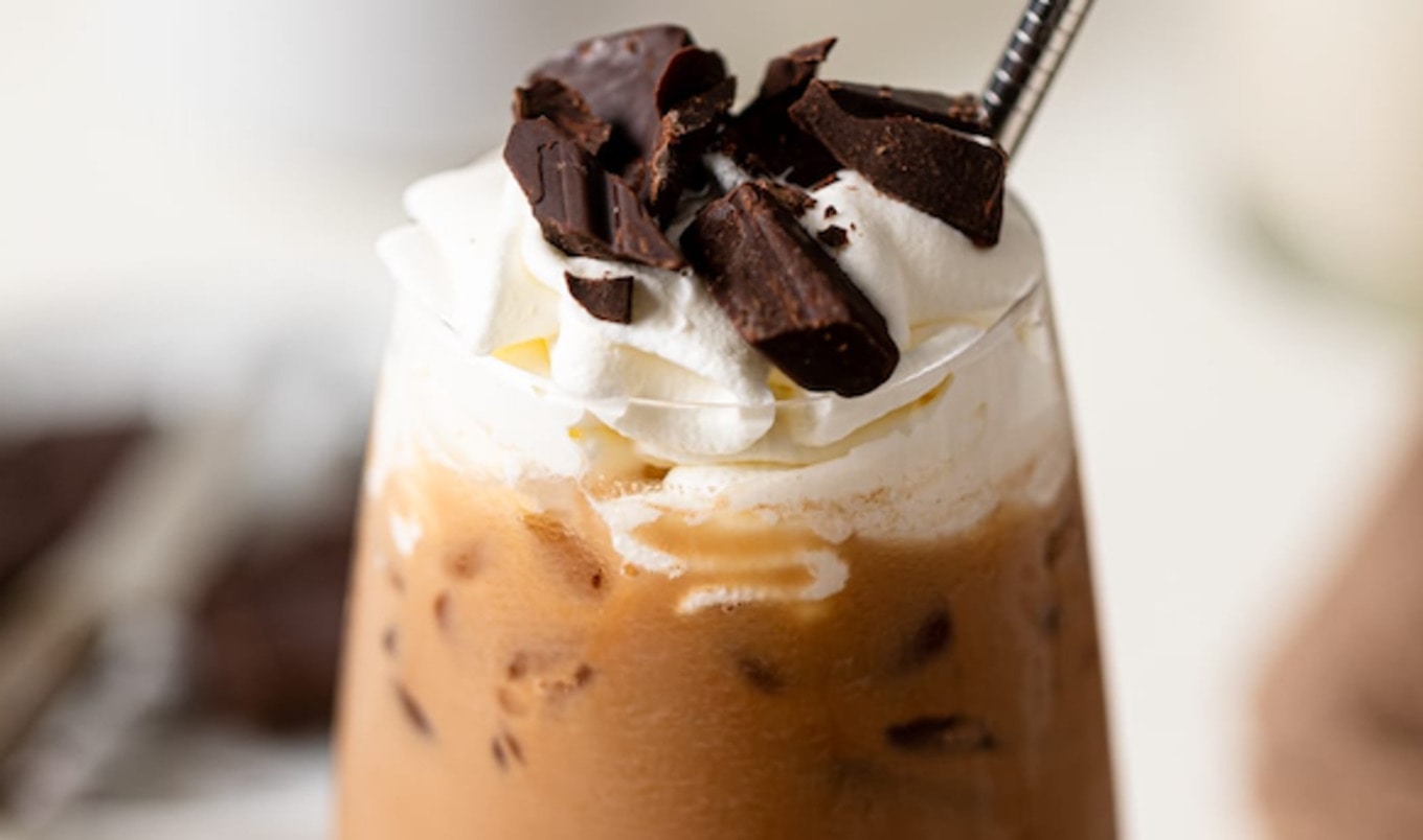 Dairy-Free Iced Mocha Latte