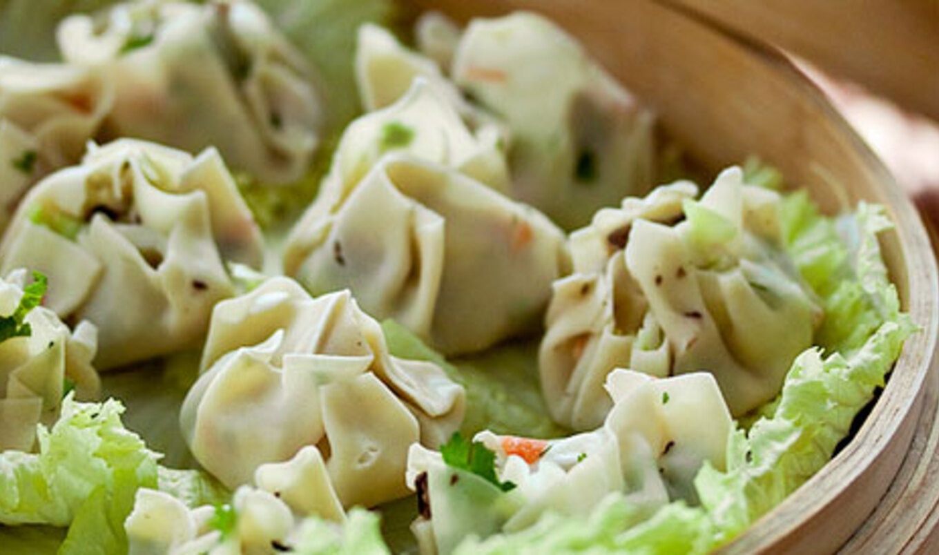 Vegan Chinese Chicken Dumplings