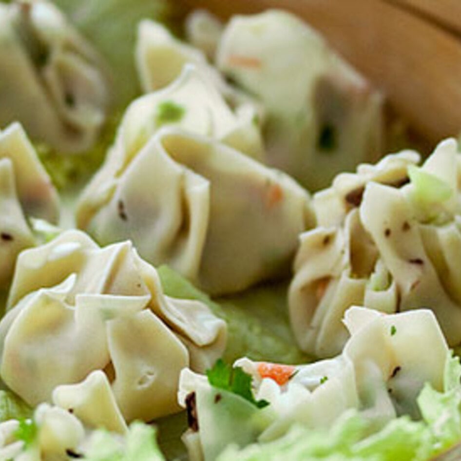 Vegan Chinese Chicken Dumplings