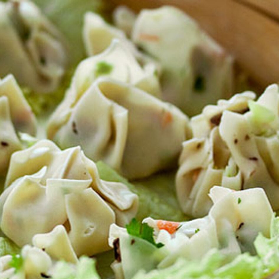 Vegan Chinese Chicken Dumplings