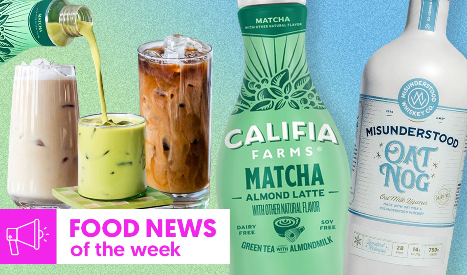 Vegan Food News of the Week: Hard Nog, Matcha Lattes, and More