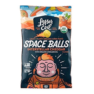 LesserEvil Interstellar Cheddar Space Balls