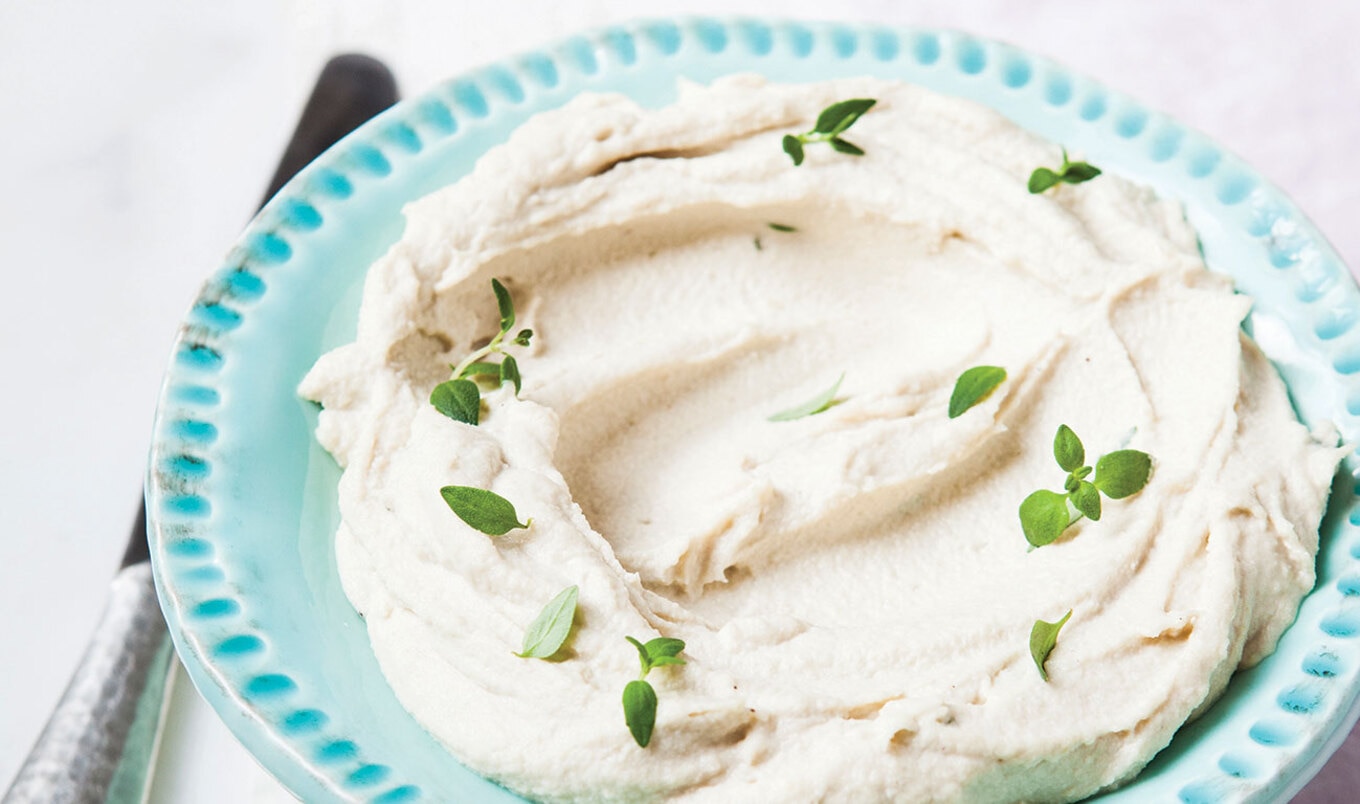 Homemade Dairy-Free Herbed Cream Cheese