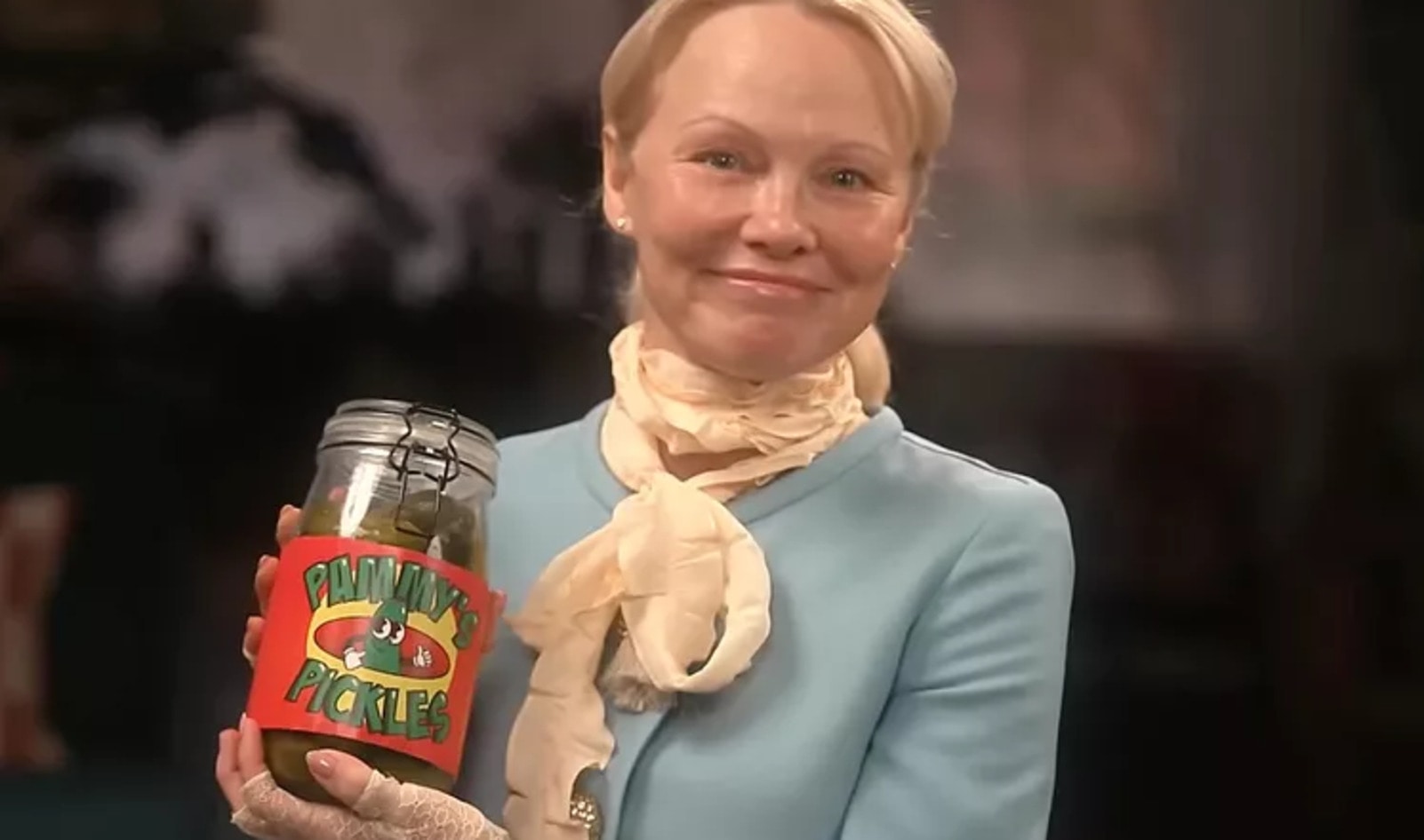 Pamela Anderson Revives Family Tradition With New Pickle Line