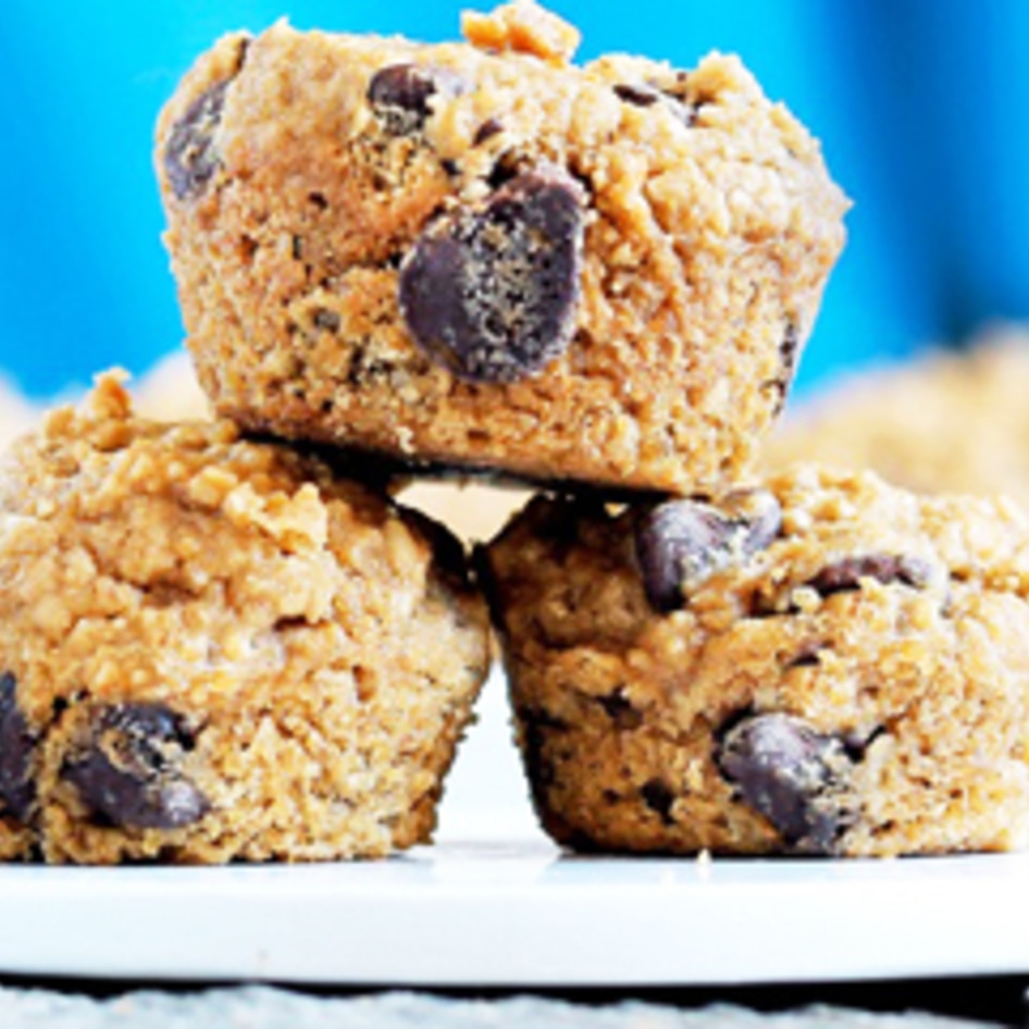 Chocolate Chip Cookie Dough Mini-Muffins