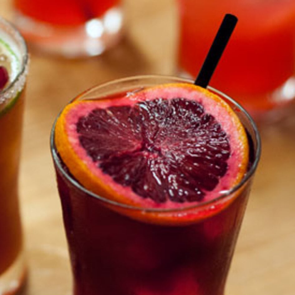 Hibiscus Ginger Punch Mocktail