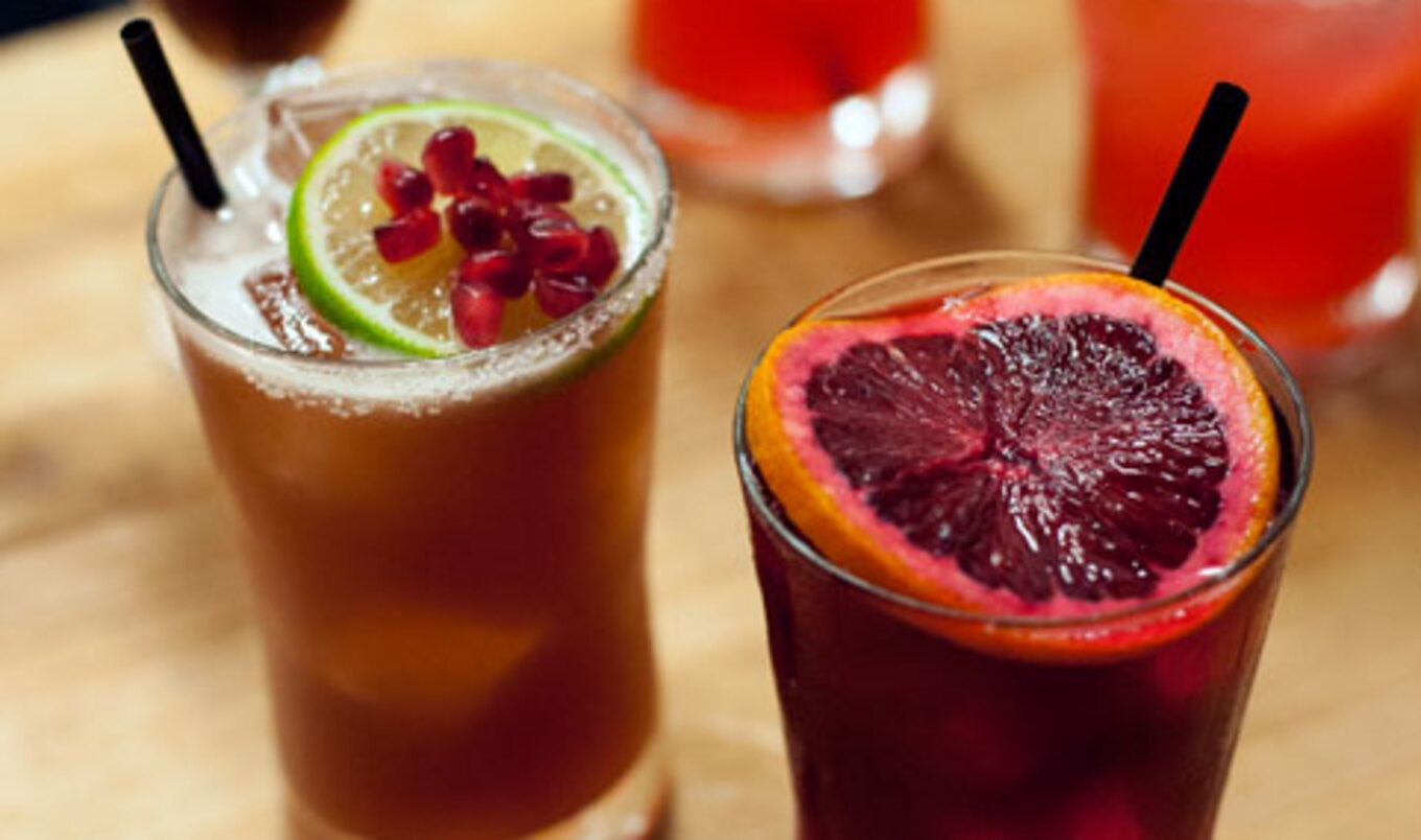 Hibiscus Ginger Punch Mocktail