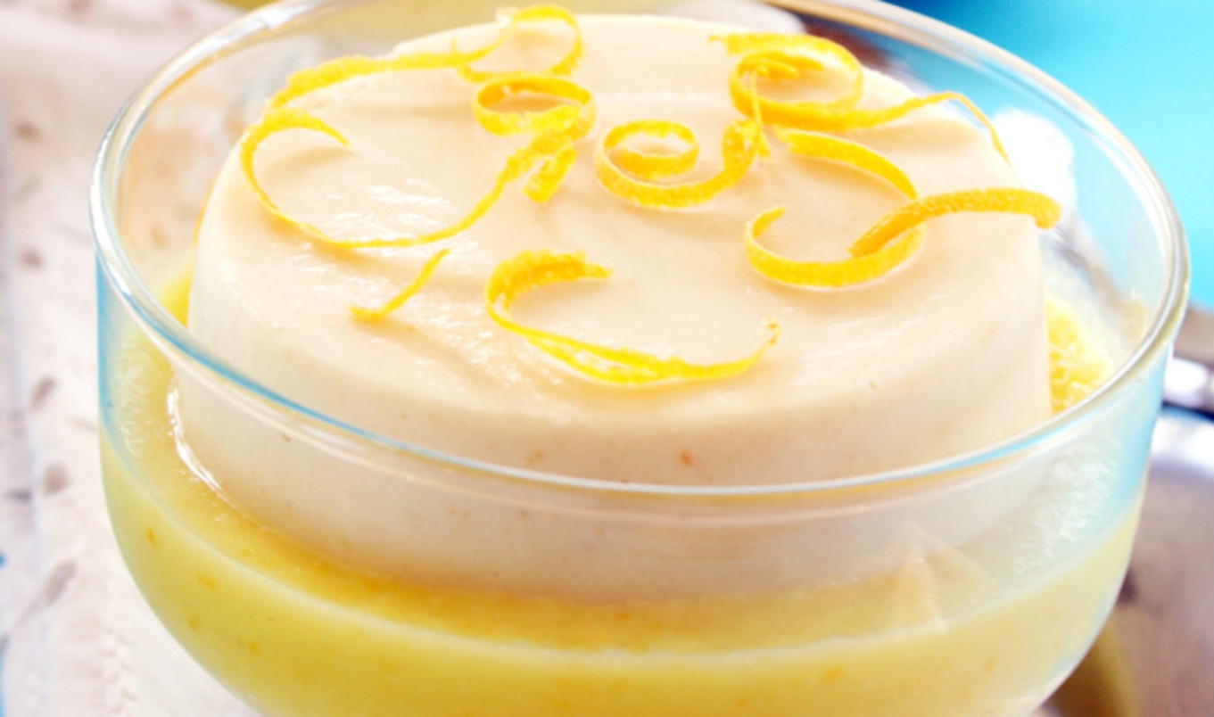 Vegan Orange Creamsicle Custard