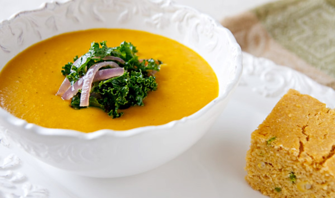 Vegan Coconut Butternut Squash Soup