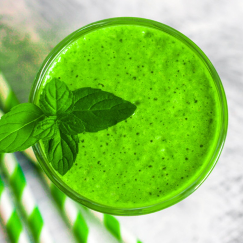 Vegan St. Patrick's Day Green Smoothie