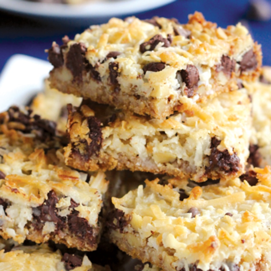 VegNews Vegan Magic Cookie Bars