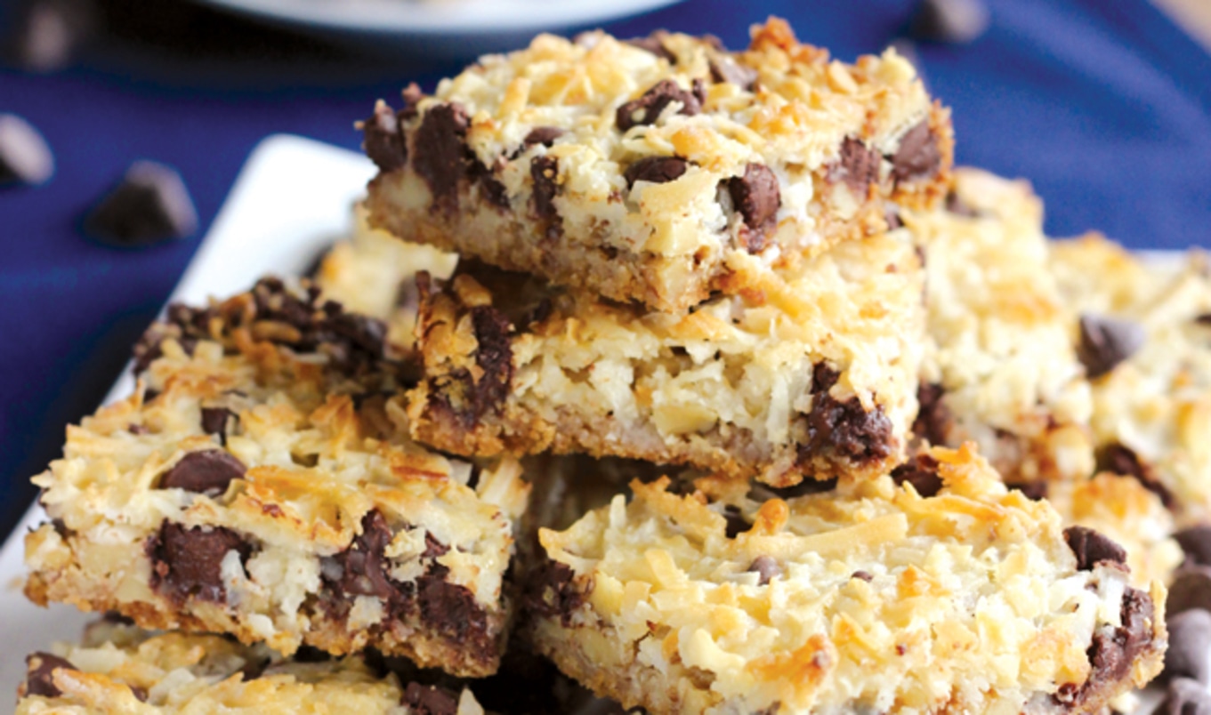 VegNews Vegan Magic Cookie Bars