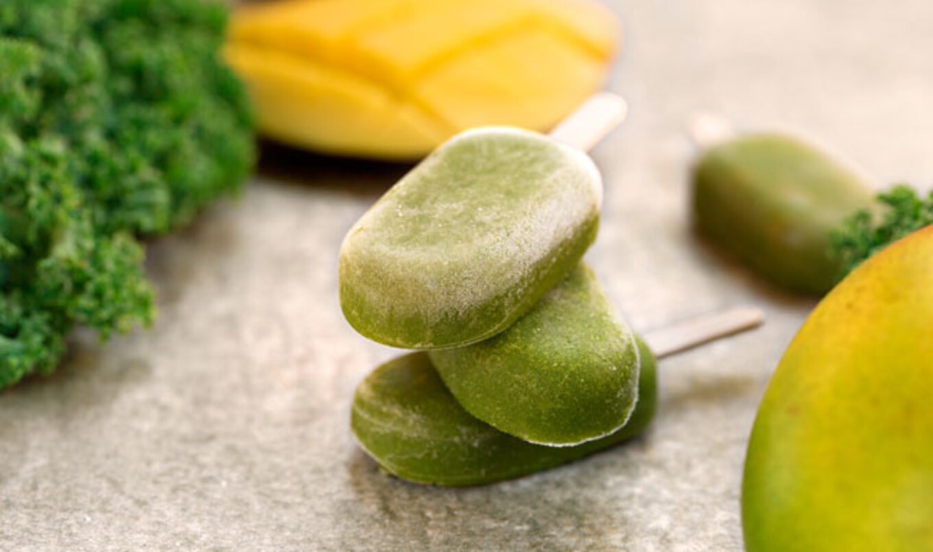 Vegan Tropical Popsicles