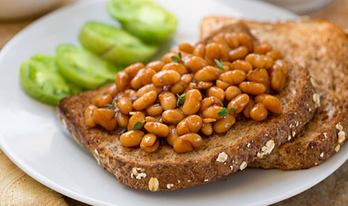 Vegan Maple Baked Beans