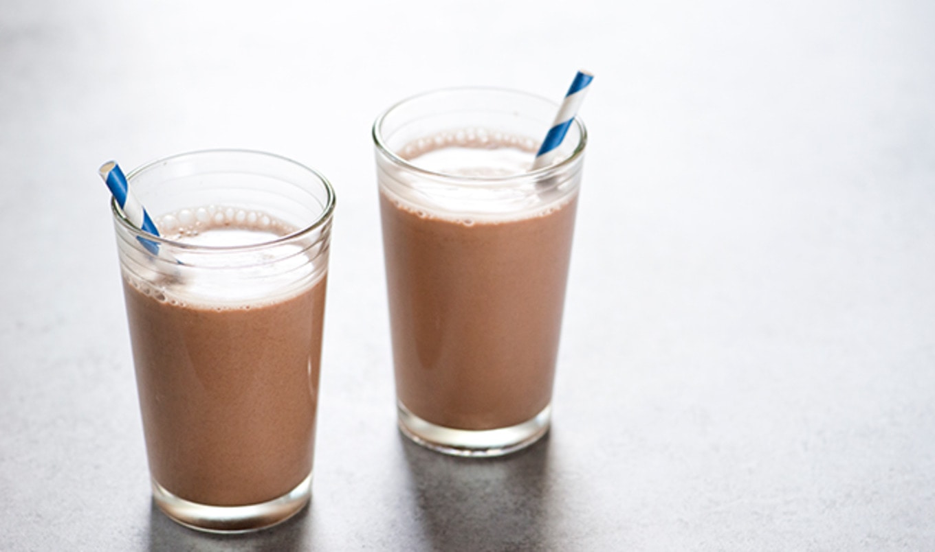 Homemade Coconut Chocolate Milk