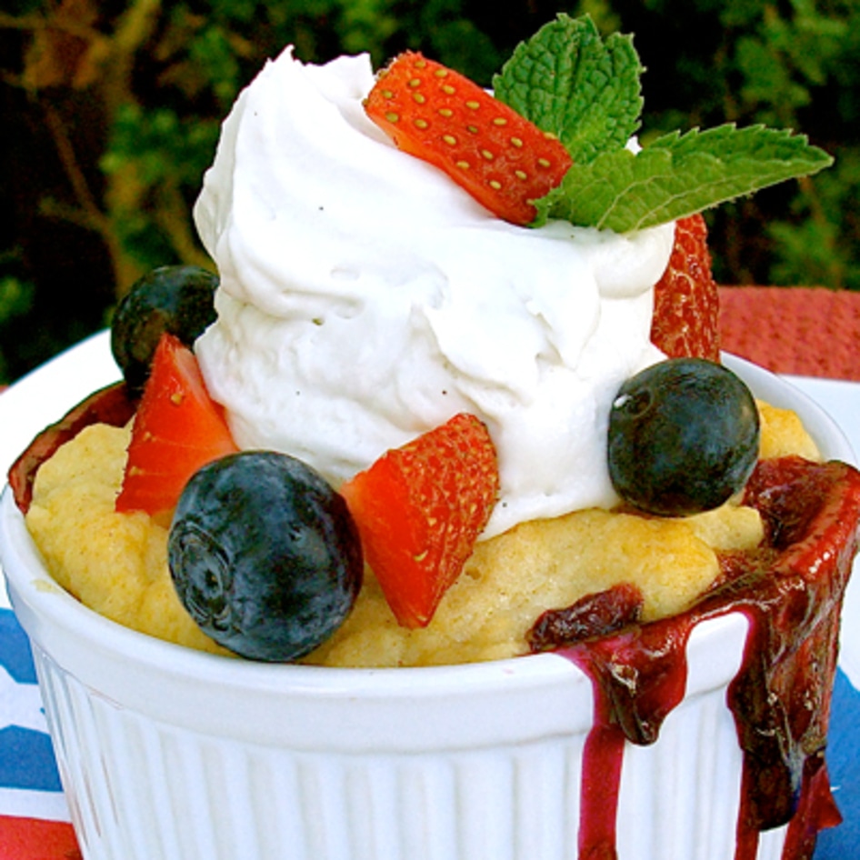 Vegan Seasonal Berry Cobbler With Vanilla Bean Whip