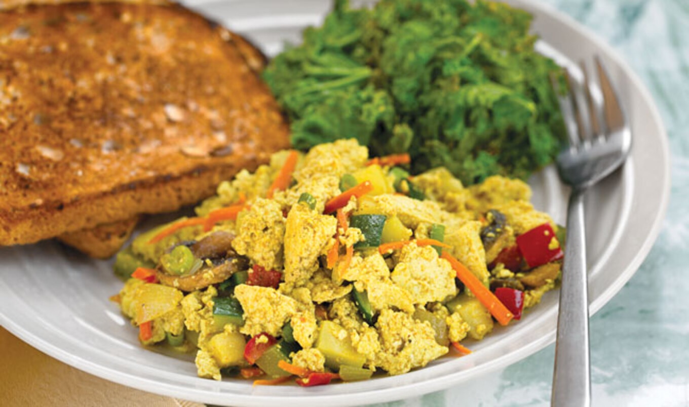 Weeknight Veggie Tofu Scramble