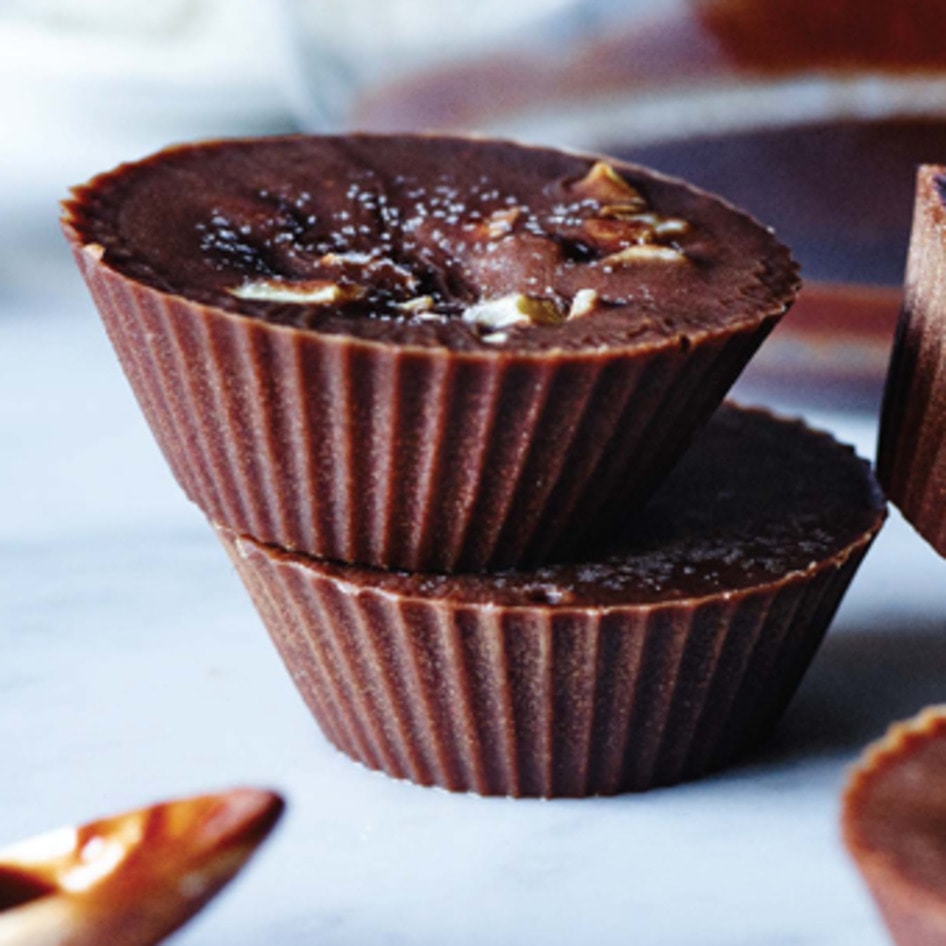 Easy Vegan Almond Butter Cups