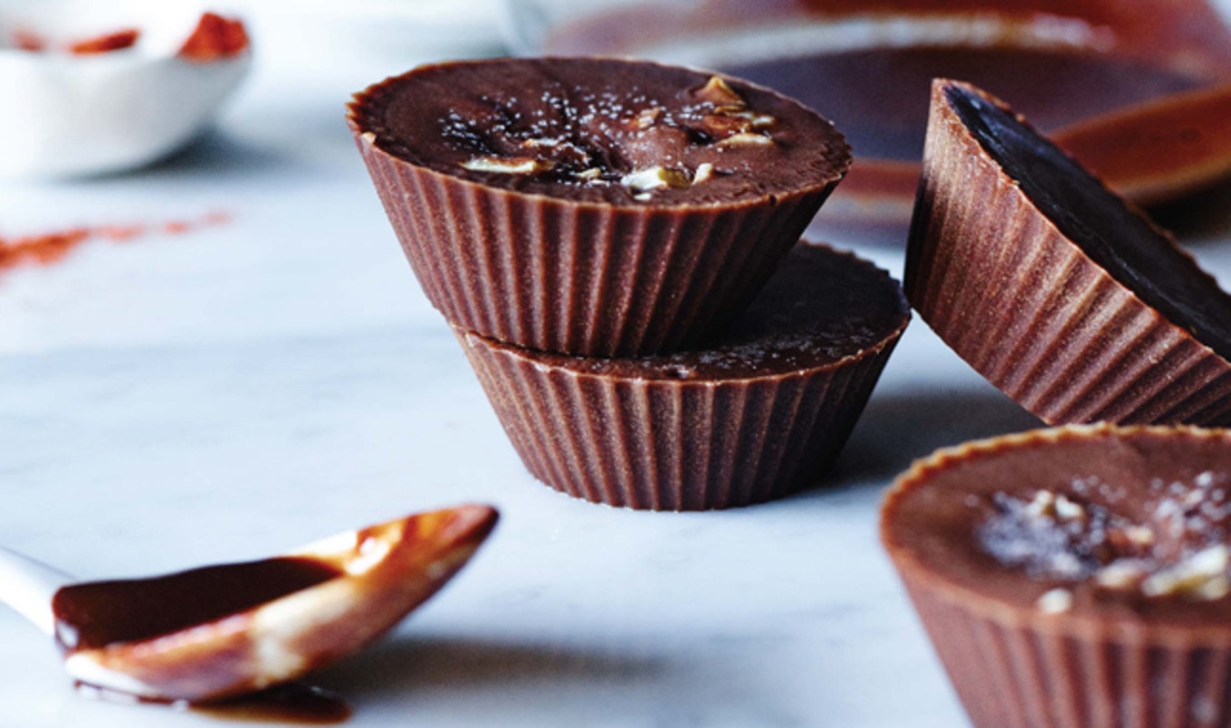 Easy Vegan Almond Butter Cups