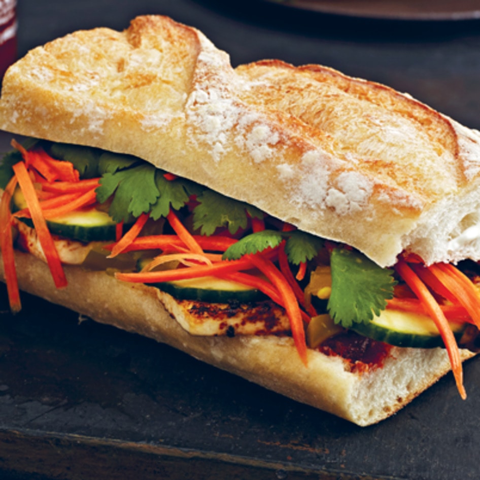 Vietnamese-Inspired Vegan Tofu Bánh Mì