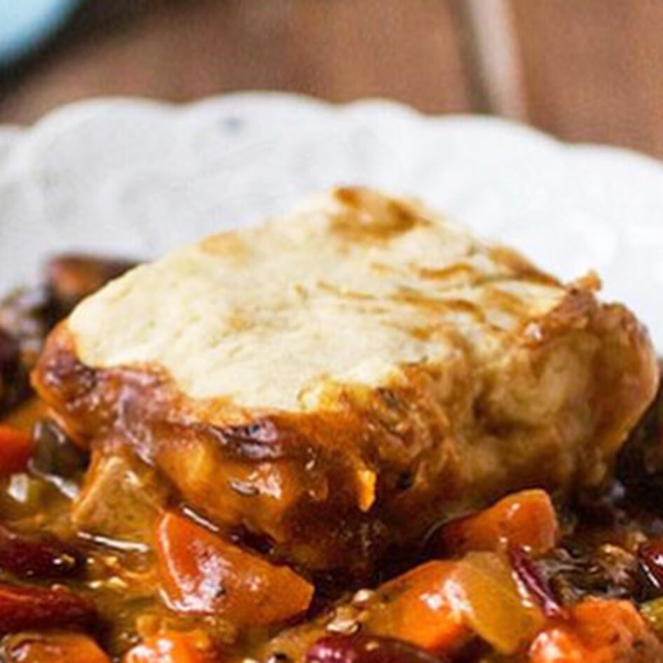 Vegan Irish Stout Stew With Fluffy Potato Biscuits